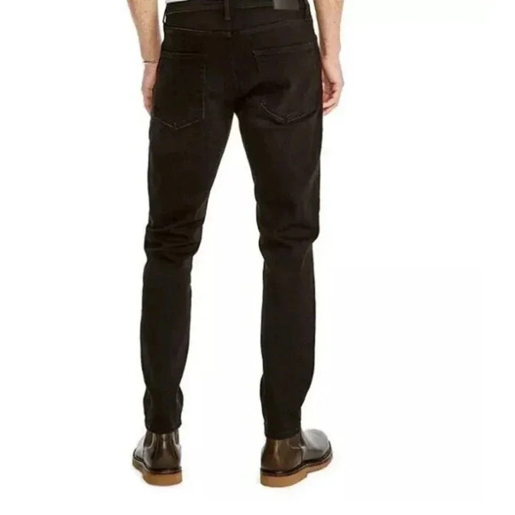 ⚡️Men's Lucky Brand 412 Athletic Slim Black Denim Jeans 👉Pick Size👇 - Picture 3 of 3